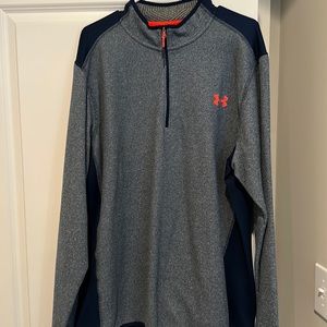 Under Armour quarter zip fleece pullover 2XL loose fit